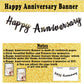 Happy Anniversary Decoration Items with Lights Kit Combo for Home Or Bedroom - TRUROOTS - A Custom Gift Store
