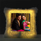 LED Fur Personalized Square Shape Cushion Pillow with Filler - TRUROOTS - A Custom Gift Store